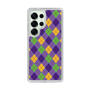 Slim Protection Case［ Argyle - Purple ］