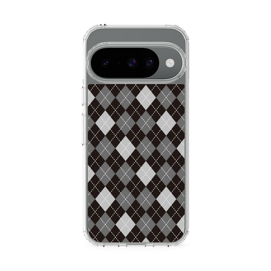 Slim Protection Case［ Argyle - Black ］