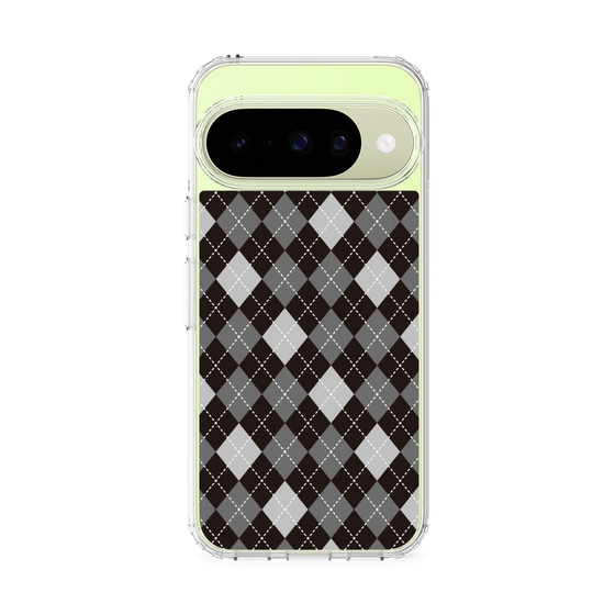 Slim Protection Case［ Argyle - Black ］