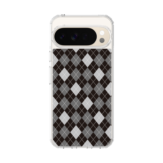 Slim Protection Case［ Argyle - Black ］