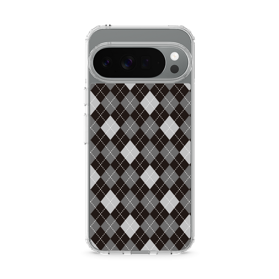 Slim Protection Case［ Argyle - Black ］