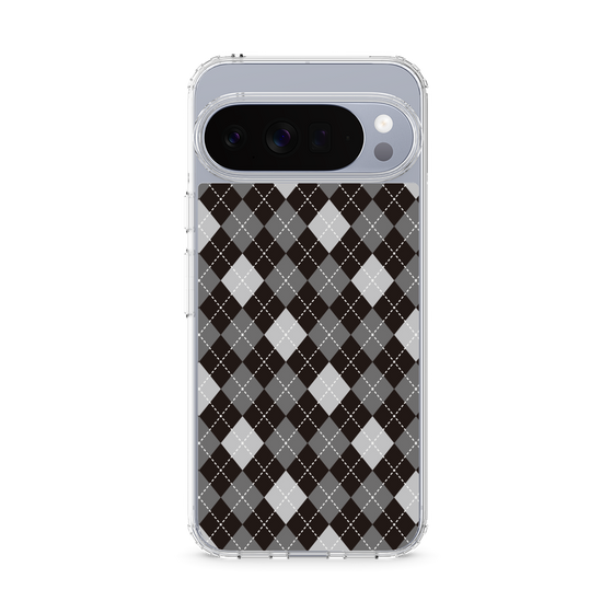 Slim Protection Case［ Argyle - Black ］