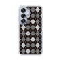 Slim Protection Case［ Argyle - Black ］