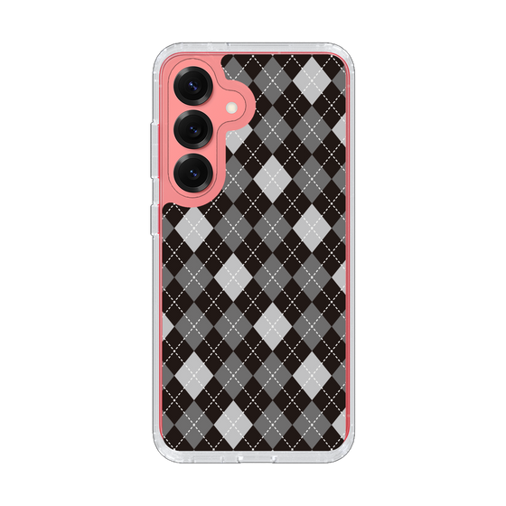 Slim Protection Case［ Argyle - Black ］