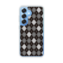 Slim Protection Case［ Argyle - Black ］