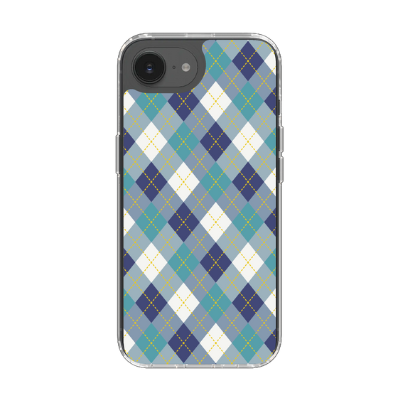 Slim Protection Case［ Argyle - Blue ］