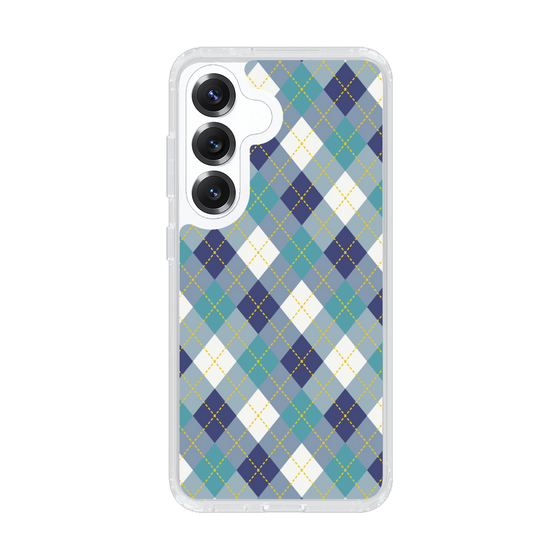 Slim Protection Case［ Argyle - Blue ］