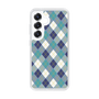 Slim Protection Case［ Argyle - Blue ］