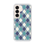 Slim Protection Case［ Argyle - Blue ］
