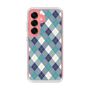 Slim Protection Case［ Argyle - Blue ］