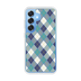 Slim Protection Case［ Argyle - Blue ］