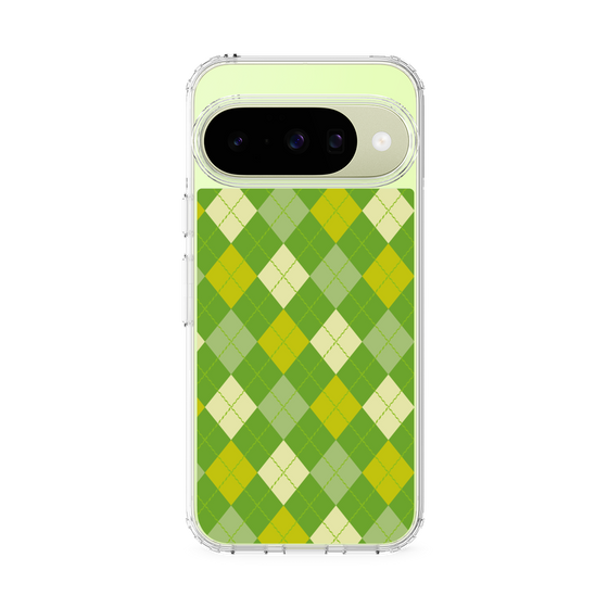 Slim Protection Case［ Argyle - Green ］