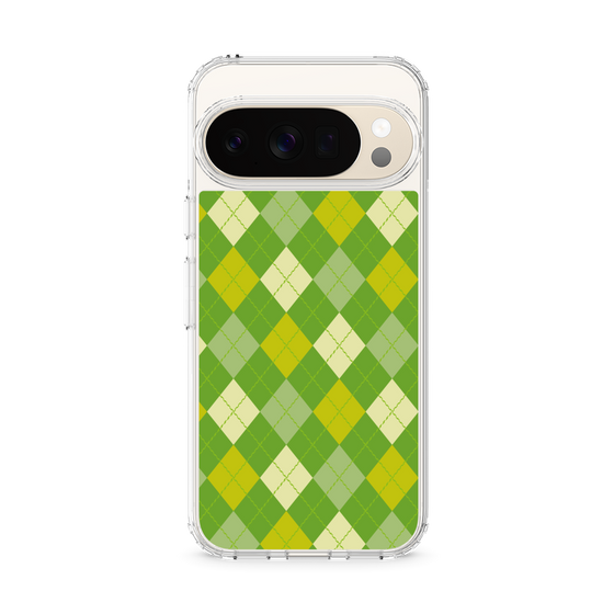 Slim Protection Case［ Argyle - Green ］