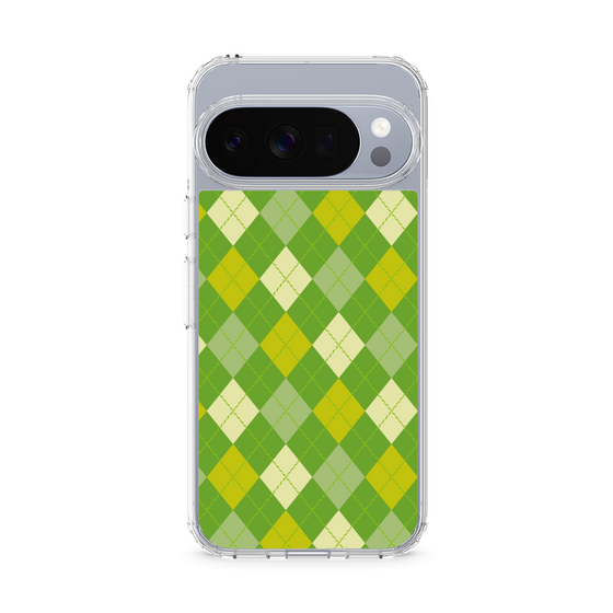 Slim Protection Case［ Argyle - Green ］