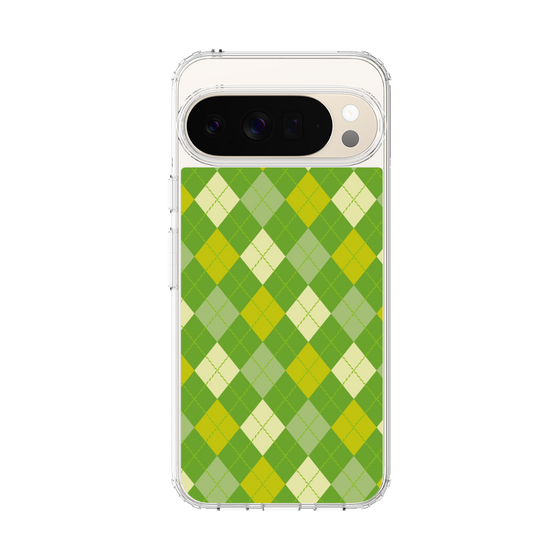 Slim Protection Case［ Argyle - Green ］