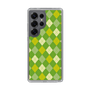 Slim Protection Case［ Argyle - Green ］