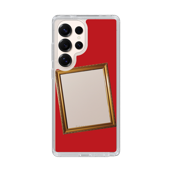 Slim Protection Case［ Photo Frame - Red ］