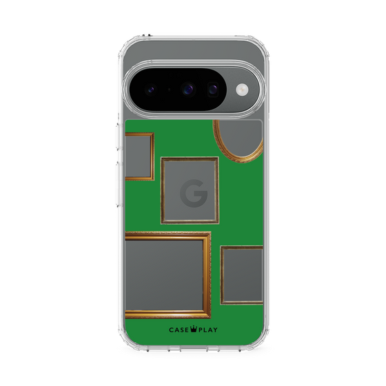 Slim Protection Case［ Photo Frames - Green ］
