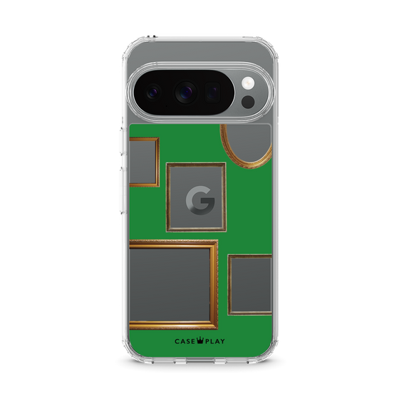 Slim Protection Case［ Photo Frames - Green ］