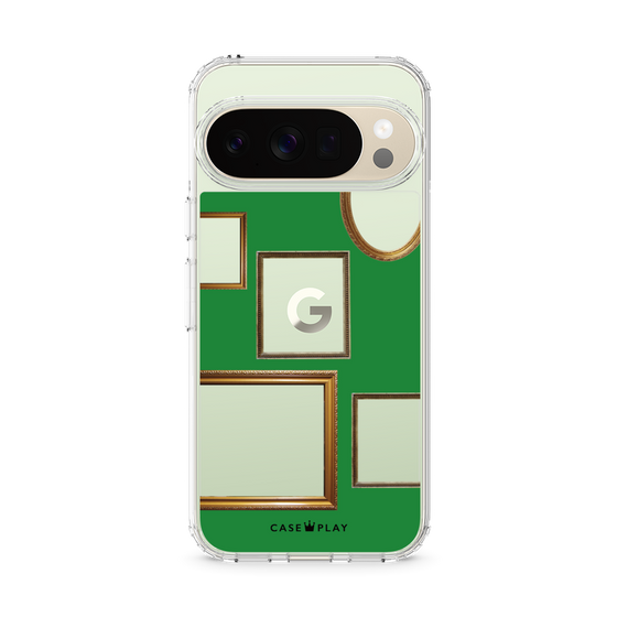 Slim Protection Case［ Photo Frames - Green ］