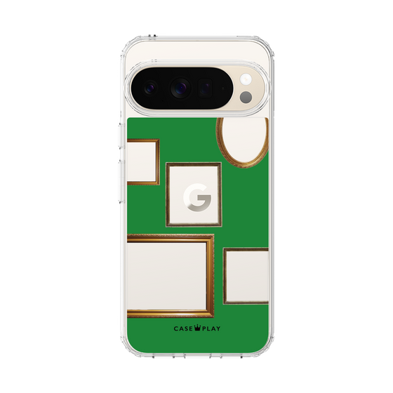 Slim Protection Case［ Photo Frames - Green ］