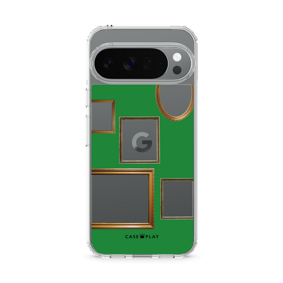 Slim Protection Case［ Photo Frames - Green ］