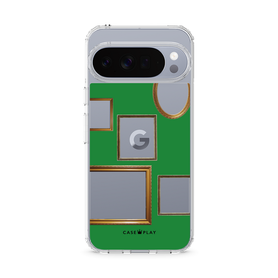 Slim Protection Case［ Photo Frames - Green ］