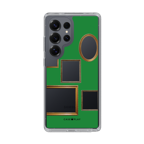 Slim Protection Case［ Photo Frames - Green ］