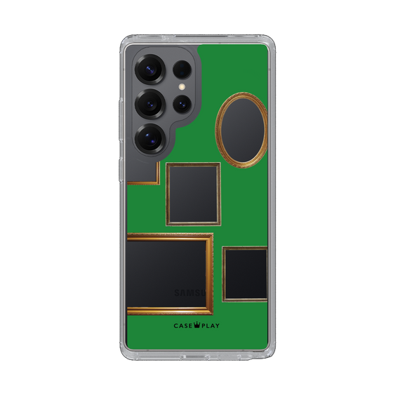 Slim Protection Case［ Photo Frames - Green ］