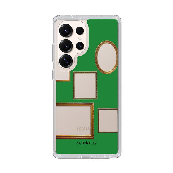 Slim Protection Case［ Photo Frames - Green ］