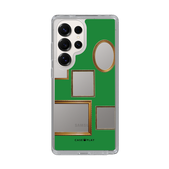 Slim Protection Case［ Photo Frames - Green ］