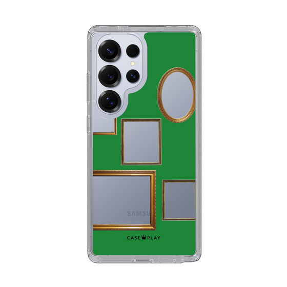 Slim Protection Case［ Photo Frames - Green ］