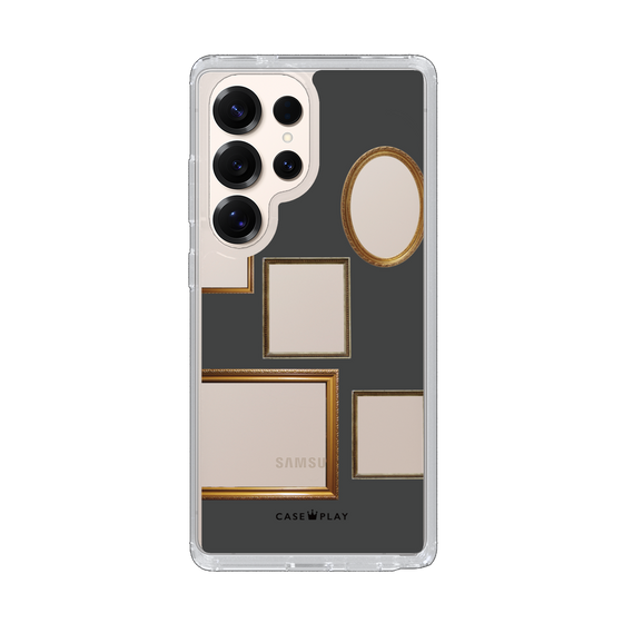 Slim Protection Case［ Photo Frames - Gray ］