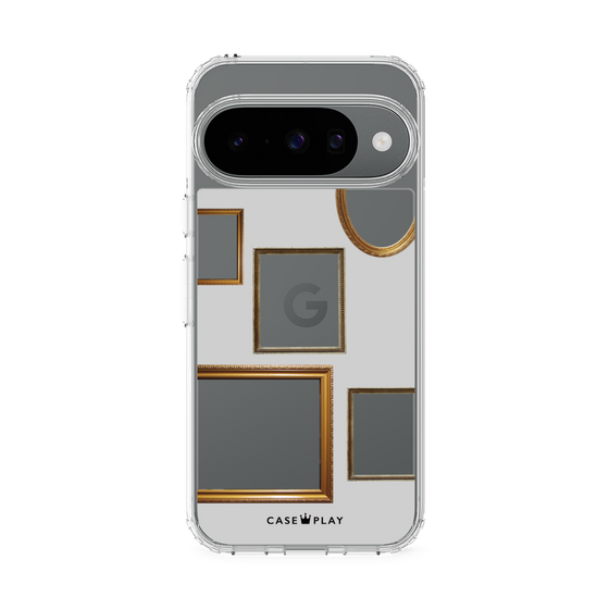 Slim Protection Case［ Photo Frames - Light Gray ］