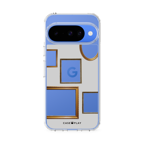 Slim Protection Case［ Photo Frames - Light Gray ］