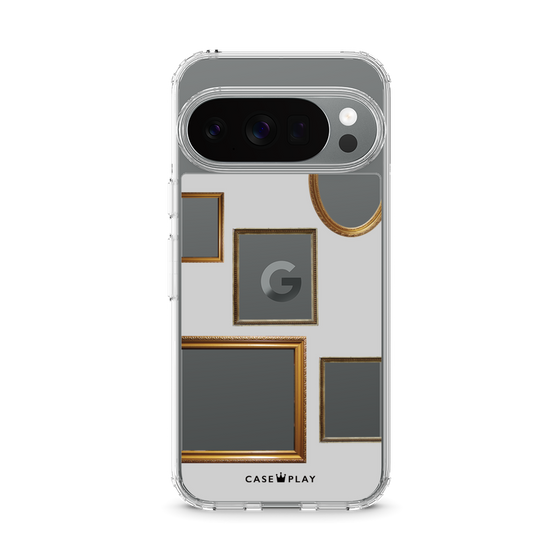 Slim Protection Case［ Photo Frames - Light Gray ］