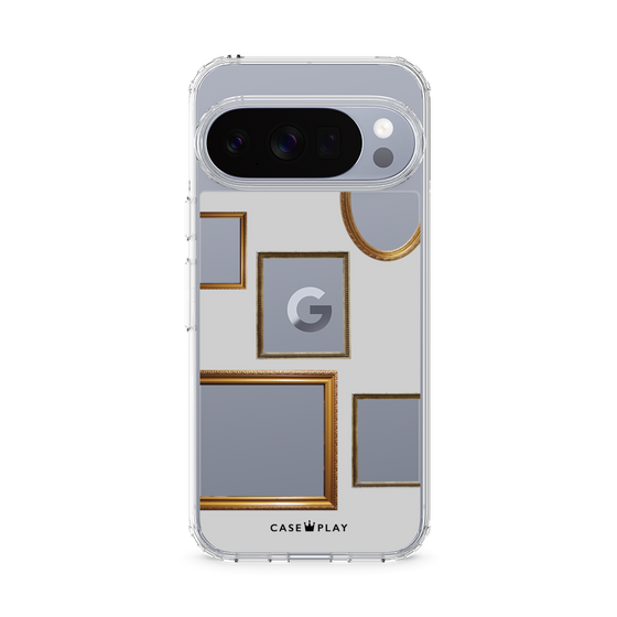 Slim Protection Case［ Photo Frames - Light Gray ］