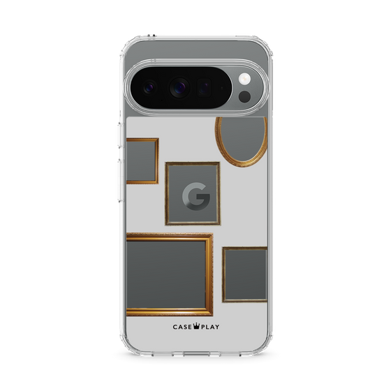 Slim Protection Case［ Photo Frames - Light Gray ］