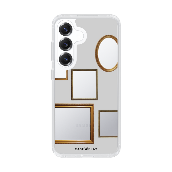 Slim Protection Case［ Photo Frames - Light Gray ］