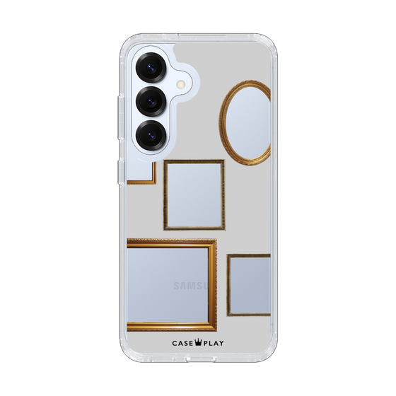 Slim Protection Case［ Photo Frames - Light Gray ］