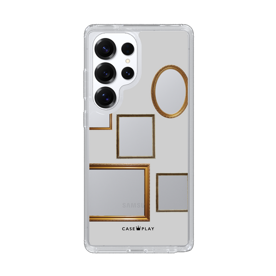 Slim Protection Case［ Photo Frames - Light Gray ］