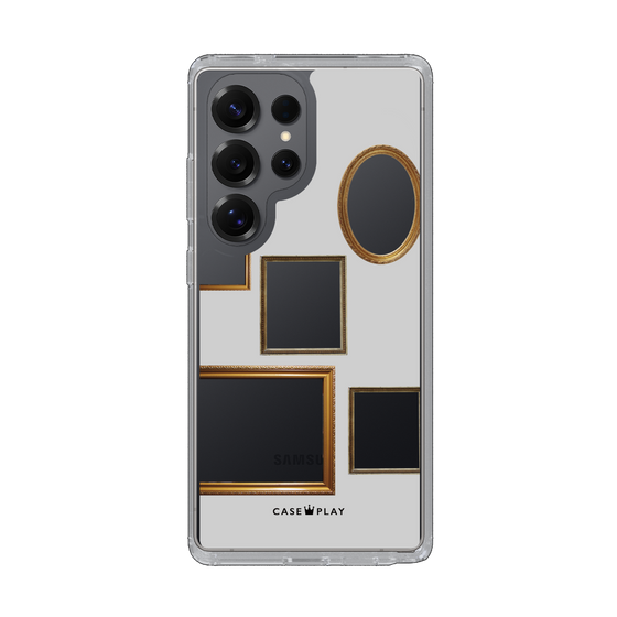 Slim Protection Case［ Photo Frames - Light Gray ］