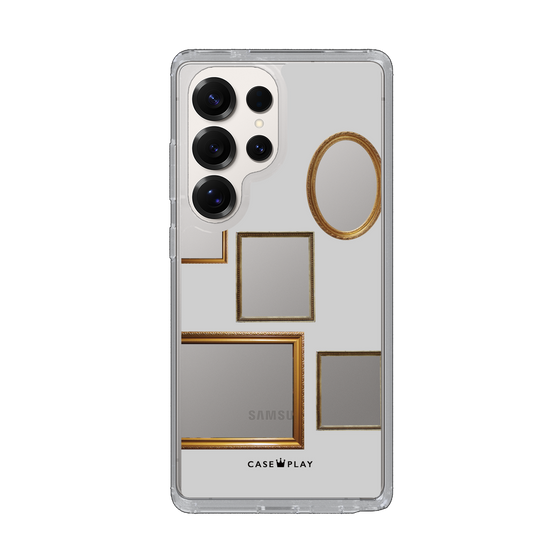 Slim Protection Case［ Photo Frames - Light Gray ］