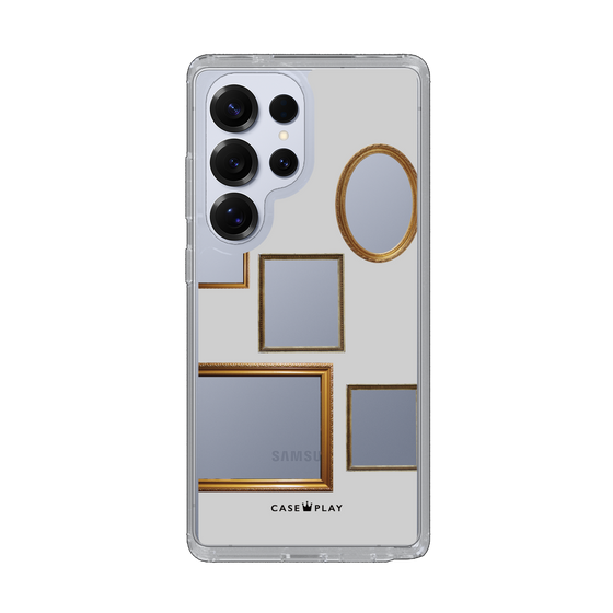 Slim Protection Case［ Photo Frames - Light Gray ］
