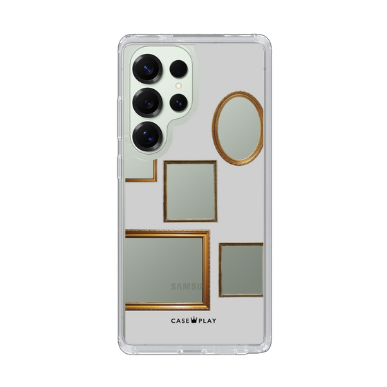 Slim Protection Case［ Photo Frames - Light Gray ］