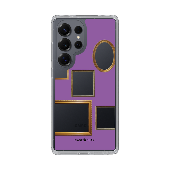 Slim Protection Case［ Photo Frames - Purple ］