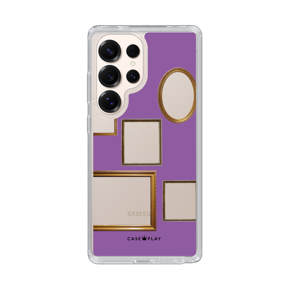Slim Protection Case［ Photo Frames - Purple ］