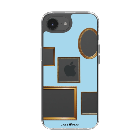 Slim Protection Case［ Photo Frames - Light Blue ］