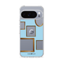 Slim Protection Case［ Photo Frames - Light Blue ］