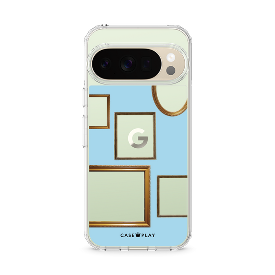 Slim Protection Case［ Photo Frames - Light Blue ］